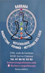 Barbara reflexologue magnétiseur, Sort-en-Chalosse - Horaires d'ouverture