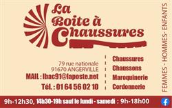 LA BOITE A CHAUSSURES, Angerville - Horaires d'ouverture