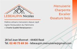 Lebeaupin Nicolas SARL, Pont-Saint-Martin - Horaires d'ouverture