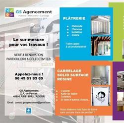 GS Agencement Sas, Aire-sur-l'Adour - Horaires d'ouverture