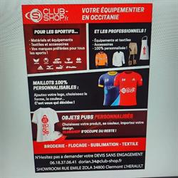 CLUB-SHOP 34, Octon - Horaires d'ouverture