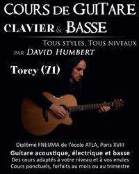 Cours de musique David Humbert Le Creusot - Horaires d'ouverture