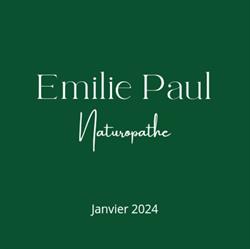 Emilie Paul, Naturopathe en Vendée, La Chaize-le-Vicomte - Horaires d'ouverture
