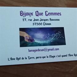 Bijoux Que Gemmes, Chinon - Horaires d'ouverture