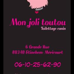 Mon joli toutou. Toilettage canin à Étinehem, - Horaires d'ouverture