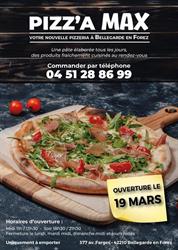 Pizz'a Max, Bellegarde-en-Forez - Horaires d'ouverture