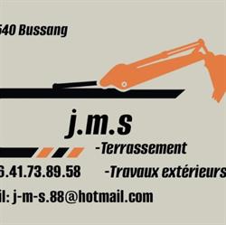 Jms-terrassement,travaux extérieurs, Bussang - Horaires d'ouverture
