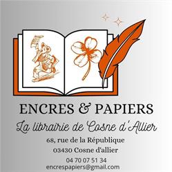 Encres & Papiers, la librairie de Cosne d'Allier, Vieure - Horaires d'ouverture