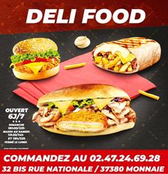 DELI FOOD Monnaie, - Horaires d'ouverture