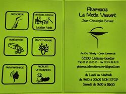 Pharmacie La Motte Vauvert, Château-Gontier - Horaires d'ouverture