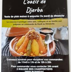 L'oasis de Djerba, Bonneval - Horaires d'ouverture