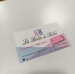 La Boîte à Bébé, Pons - Horaires d'ouverture