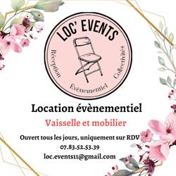 Loc'Events - Castelnaudary, - Horaires d'ouverture