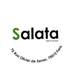 Salata, Paris - Horaires d'ouverture