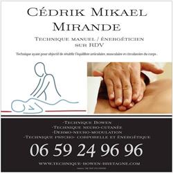 Cedrik-Mikael Mirande technique Bowen, Rennes - Horaires d'ouverture