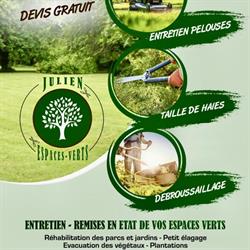 Julien Espaces Verts, Unieux - Horaires d'ouverture