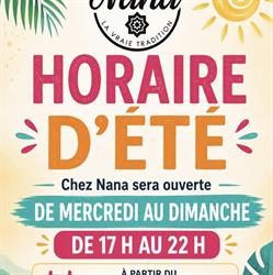 Chez Nana, Arles - Horaires d'ouverture