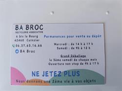 BA Broc, Cuinzier - Horaires d'ouverture