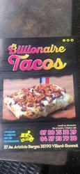 Billionnaire tacos, Villard-Bonnot - Horaires d'ouverture