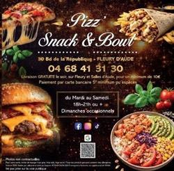 Pizz'Snack&Bowl, Fleury d'Aude - Horaires d'ouverture