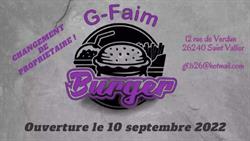 G-faim, Saint-Vallier - Horaires d'ouverture