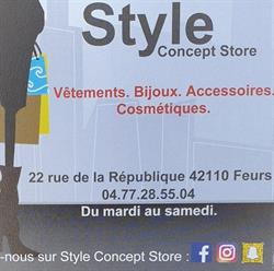 Style Concept Store, Feurs - Horaires d'ouverture