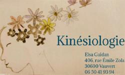 Elsa Gaidan - Kinésiologue, Vauvert - Horaires d'ouverture