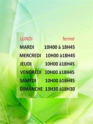 Aux Plaisirs Des Chemins Valframbert, - Horaires d'ouverture