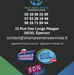 SHAMA Seniors Services, Épernon - Horaires d'ouverture