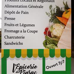 l'epicerie de pinsac, Pinsac - Horaires d'ouverture