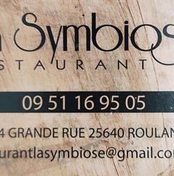 Restaurant La Symbiose, Roulans - Horaires d'ouverture