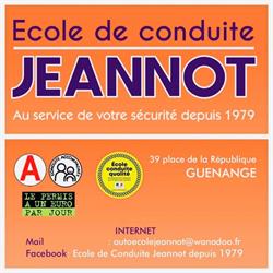 Ecole de Conduite Jeannot, Guénange - Horaires d'ouverture