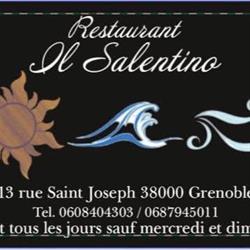 Restaurant il Salentino, Grenoble - Horaires d'ouverture