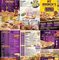 My Brunch's, Lens - Horaires d'ouverture