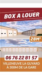 Box Villeneuve la guyard, Villeneuve-la-Guyard - Horaires d'ouverture