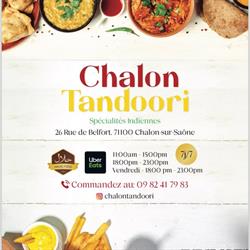 Chalon Tandoori, Chalon-sur-Saône - Horaires d'ouverture