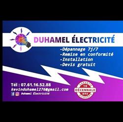 Duhamel Electricité, Tourville-la-Rivière - Horaires d'ouverture