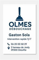 Olmes Débouchage, Dreuilhe - Horaires d'ouverture