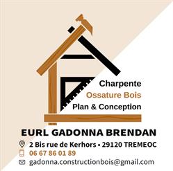 EURL Gadonna Brendan, Tréméoc - Horaires d'ouverture