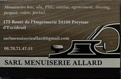 Menuiserie Allard, Preyssac-d'Excideuil - Horaires d'ouverture