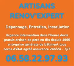 Artisans Renov' Expert, Paris - Horaires d'ouverture