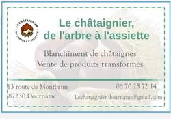 Le Châtaignier, de l'Arbre à l'Assiette, Dournazac - Horaires d'ouverture