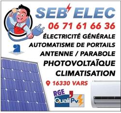 Seb'Elec, Vars - Horaires d'ouverture