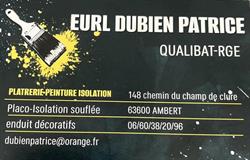 Dubien Patrice, Ambert - Horaires d'ouverture