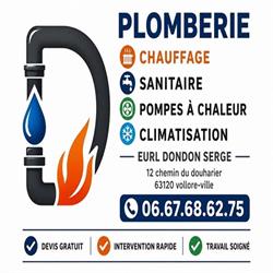 Dondon Serge EURL, Vollore-Ville - Horaires d'ouverture