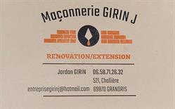 Maçonnerie Girin J, Grandris - Horaires d'ouverture