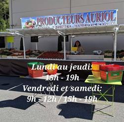 Les producteurs d'auriol, Auriol - Horaires d'ouverture