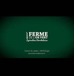 La Ferme de l'Or Vert - Spiruline, Bruges - Horaires d'ouverture
