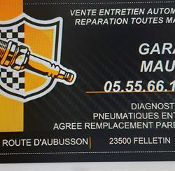 GARAGE MAUFUS Laurent, Felletin - Horaires d'ouverture