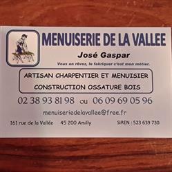 Menuiserie de la Vallée, Amilly - Horaires d'ouverture